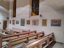 Johanneskirche Altenbach, Ausstellung von Lisa Lippuner