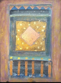 COPPER AND GOLD            60x80          on canvas